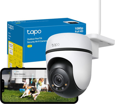 TC40 Pan/Tilt Smart Security Outdoor Camera, Full HD, 360° Smart Person Detectio