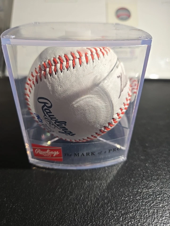 Matt Williams Giants Diamondbacks Firmado Autógrafo Oficial Béisbol Con Estuche Foto 4 de 4