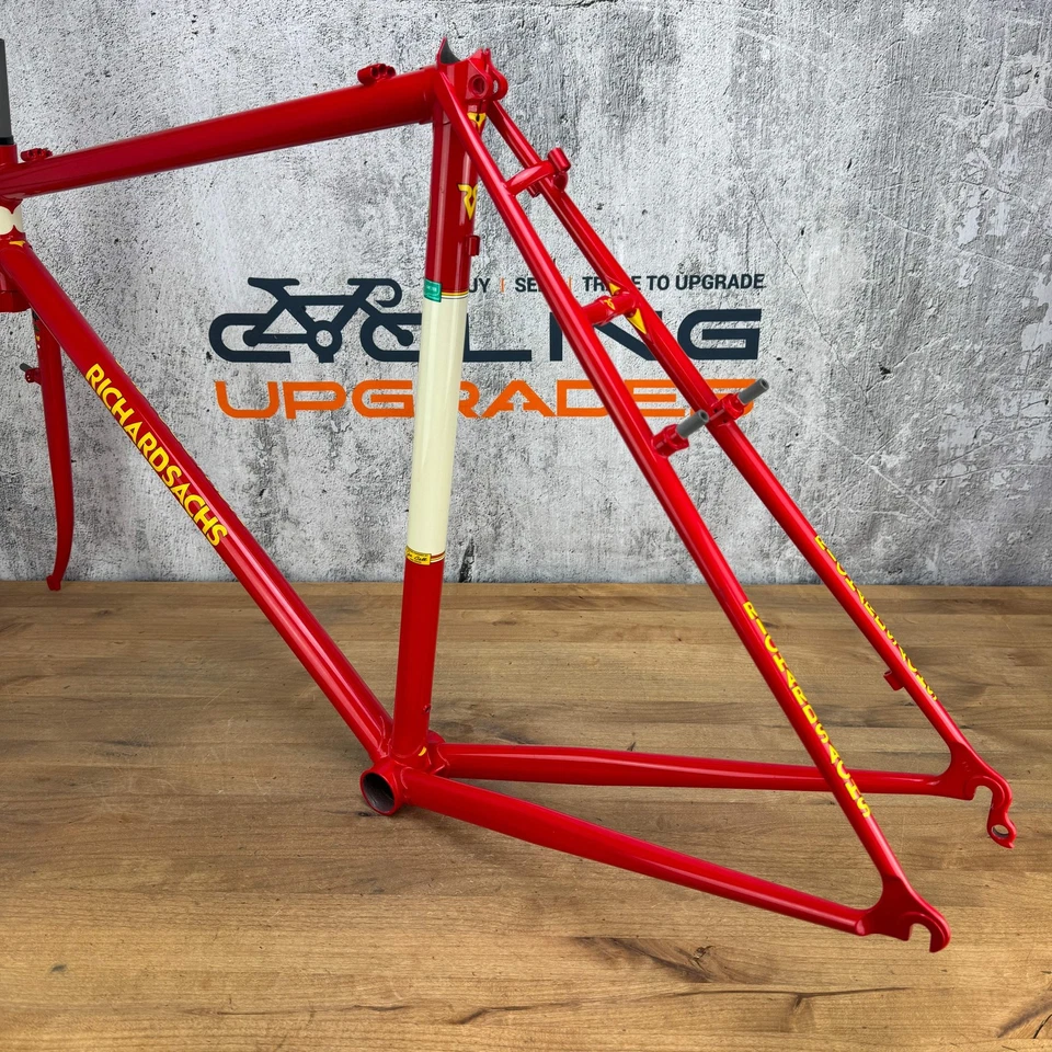 New! 2020 Richard Sachs Team Cyclocross Lugged Steel 54cm CX Frameset 700c - Image 4 of 4