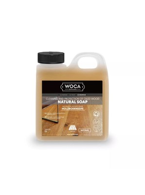 Woca Natural Soap 1 Liter - Natural Color Oil Soap For Wood - View #10