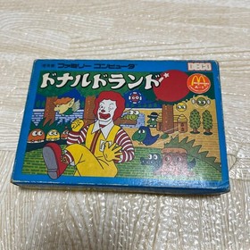 Famicom Donald Land with box explanation