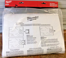 Bolsas antipolvo de lana Milwaukee 49-90-1999 para aspiradora de taller de 12 galones - Paquete de 5