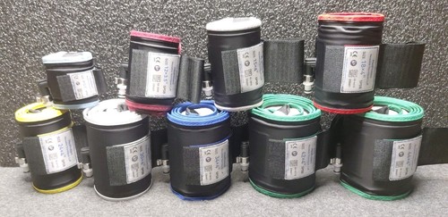 Lot Of 9 TOURNIQUET CUFFS 8 12 15 18 24 30 34 42 44" Single Port Single Bladder - Afbeelding 1 van 22