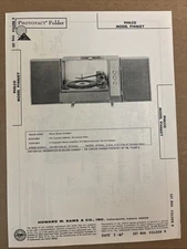 Vintage Sams Photofact Schematic 2-1967 PHILCO MODEL P1446GY