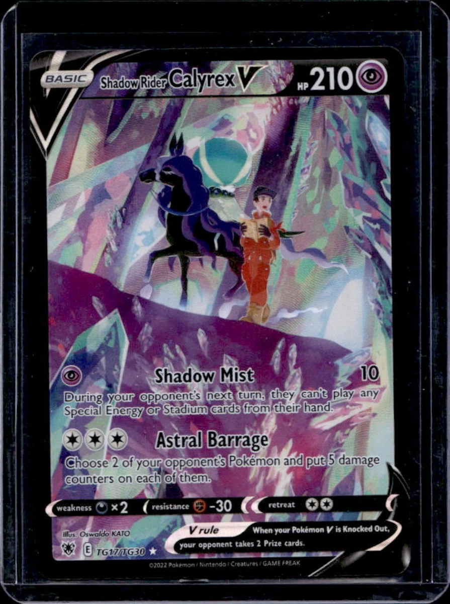 Shadow Rider Calyrex V Pokémon TCG Cards for sale | eBay