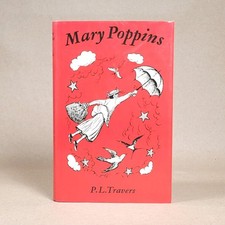 Mary Poppins By P. L. Travers Illustrations By Mary Shepard 1982 HC DJ Guild Pub