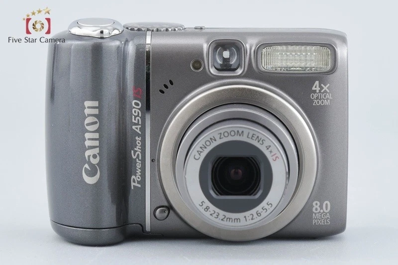 Canon PowerShot A590 IS 8.0 MP Digital Camera [Very Good] - Image 4 of 4