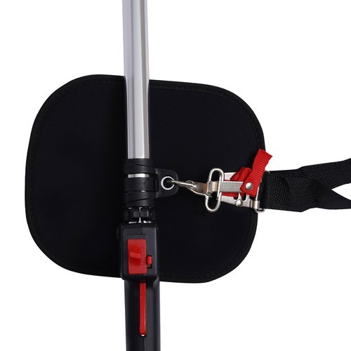 Gas Power Handheld Sweeper Broom Driveway Turf Artificial Grass Snow Clean 52CC