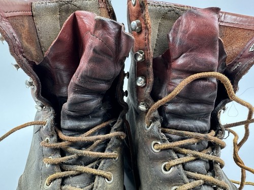 Vtg RED WING Irish Setter Sports Boot Made In USA Leather Boots Mens Size 9.5 B - Picture 16 of 16