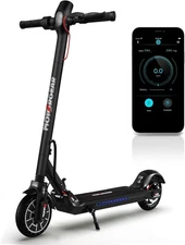 Hurtle Folding Electric Scooter 300W Motor 8.5" 19MPH 18 Miles HURES18-M5 -Black