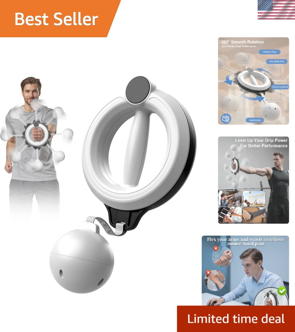 Equipo integral de entrenamiento de brazo con pelota fortalecedora - Todos los niveles de condición física