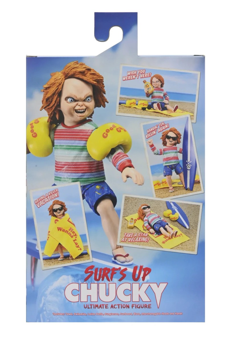 Child's Play 3 Ultimate Surf's Up Chucky Neca Collection Figure | eBay