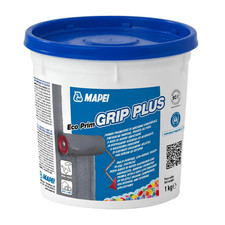 Mapei Eco Prim Grip Plus Primer Promotore Adesione Universale Intonaci Rasature Adesivi Interno Esterno Parete Pavimento (1 Kg) Mapei Eco Prim Grip Plus Primer Promotore Adesione Universale Intonaci Rasature Adesivi Interno Esterno Parete Pavimento (1 Kg)