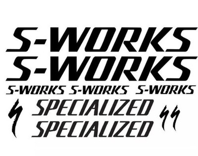 Specialized S-Works Bike Frame Decal Set Epic Tarmac Enduro Road Bike MTB Vinyl