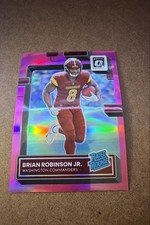 2022 Panini Donruss Optic - Rated Rookie Brian Robinson Jr. #227 Pink Prizm (RC)