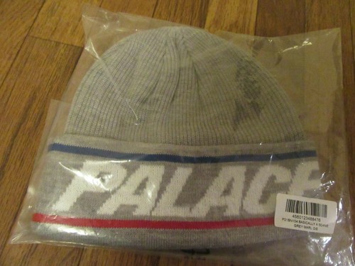 Palace Basically A Beanie Cap Grey Marl 