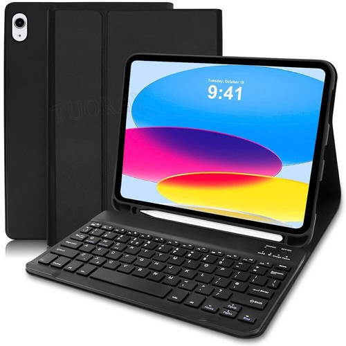 For iPad 5/6/7/8/9/10/11th A16 Pro Air 11 Inch M3 2025 6/5/4th Gen Keyboard Case - Picture 6 of 62