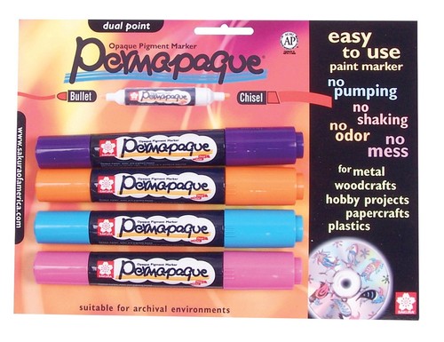 Sakura Identipen Marker Two Tip Fine/XFine Purple Writing School