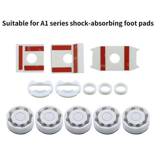 Pour / A1 Imprimante 3D Antichoc Pied Tampon Antidérapant Pied Pad Accessoires - Photo 2/6