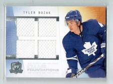 09-10 UD Upper Deck The Cup Foundations  Tyler Bozak  /25  Rookie  Quad Jerseys