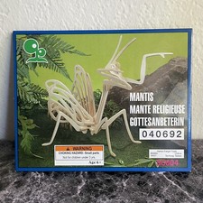 Mantis 3D Puzzle Harbor Freight Tools Wooden Praying Mantis NEW