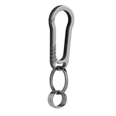 Titanium Key Chain, Carabiner Keychain Clip for Keys, Heavy Duty