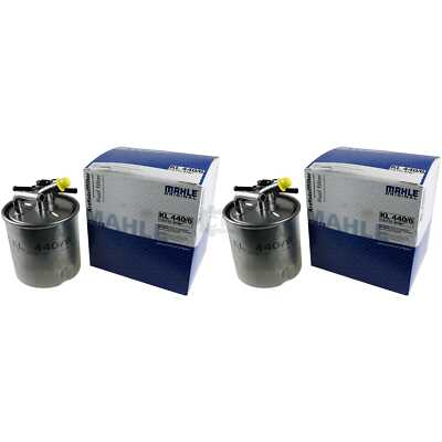 2x MAHLE / KNECHT Kraftstofffilter KL 440/6 Fuel Filter