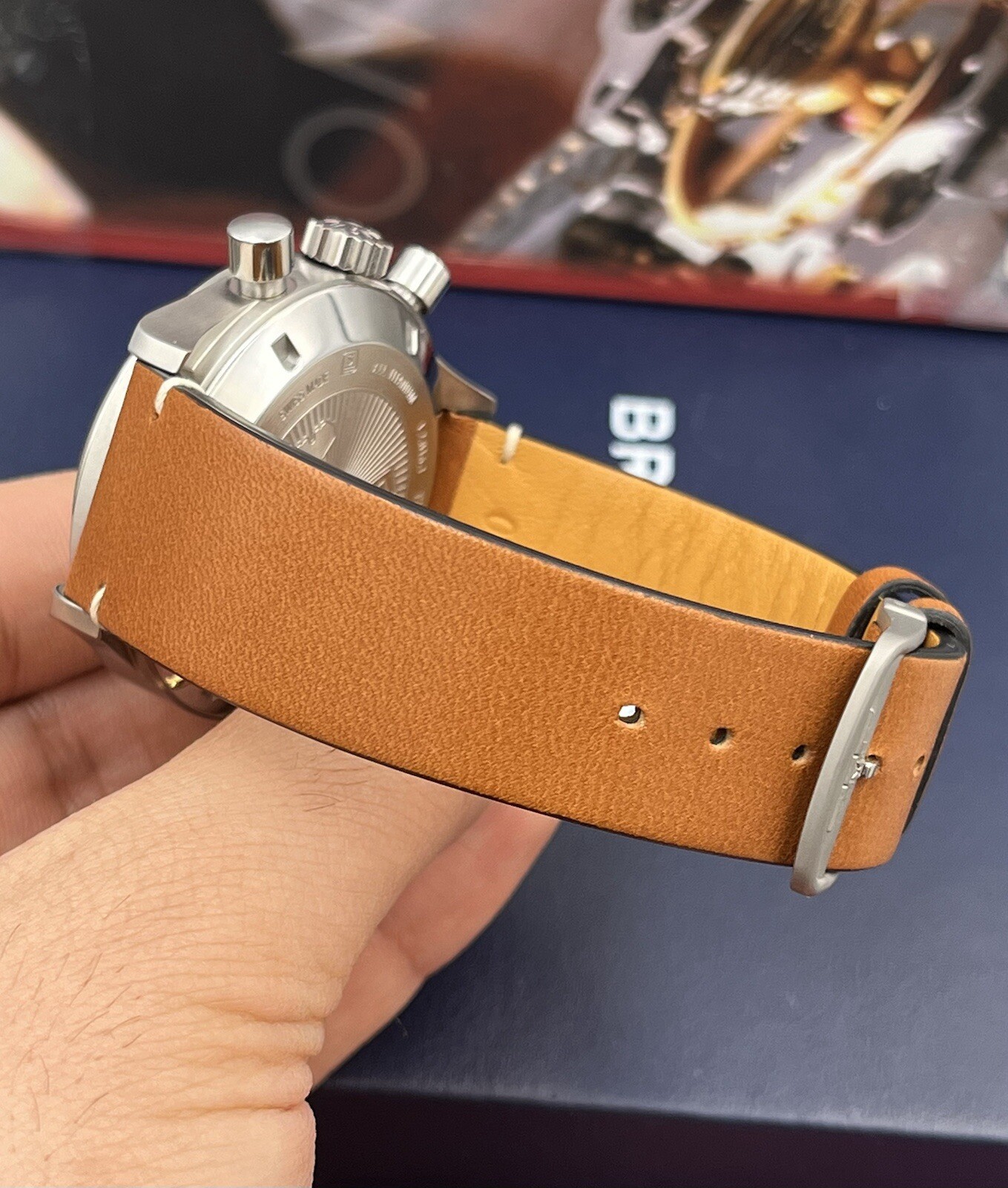 Longines Avigation Bigeye Automatic Titanium, Blu… - image 7