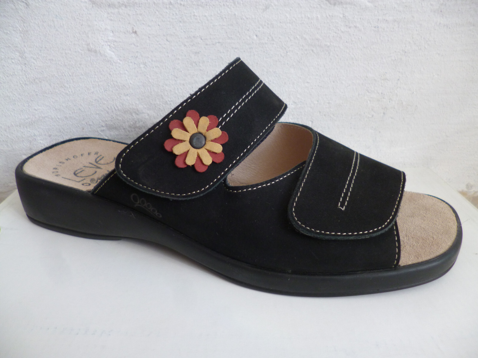 APL Leve ciabatte ciabatte ciabatte scarpe sandali pelle nero