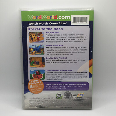 WordWorld: Rocket to the Moon DVD | eBay