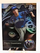 2023 Bowman Platinum Top Prospects Frank Mozzicato card #TOP-87 Royals
