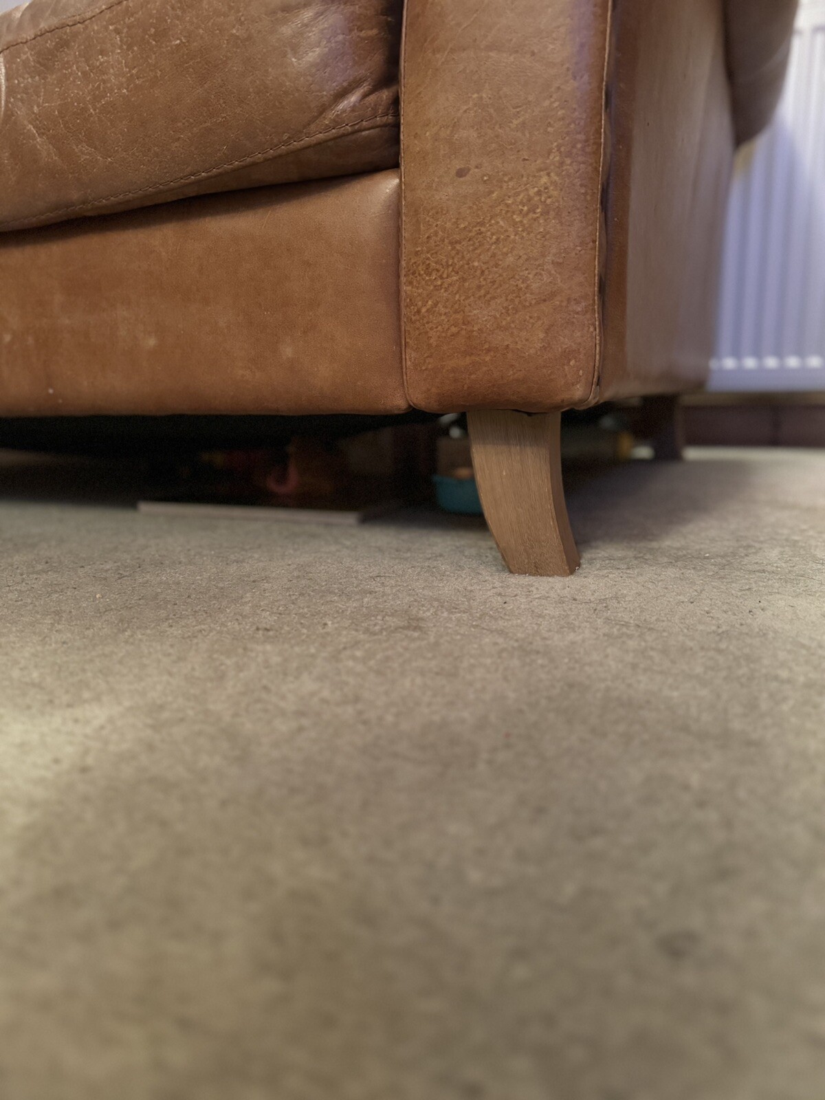 Pair of Vintage English Made Tan, Two Seater Real Leather Sofas eBay