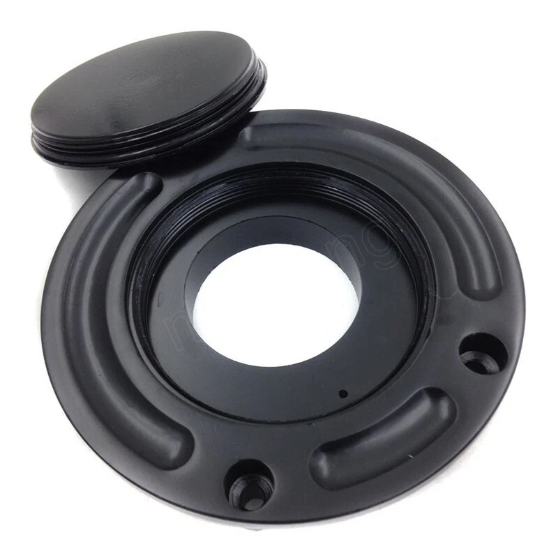 Tapa de tanque de combustible negra sin llave apta para Honda CBR600RR 2003-2015 CBR1000RR 2004-2015 Foto 4 de 4