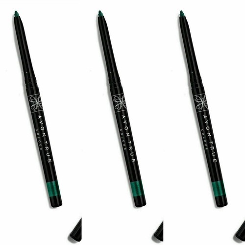 Avon True Color Glimmersticks Diamonds Eyeliner - Emerald Glow 0.35 g / Set of 3 - Picture 3 of 12