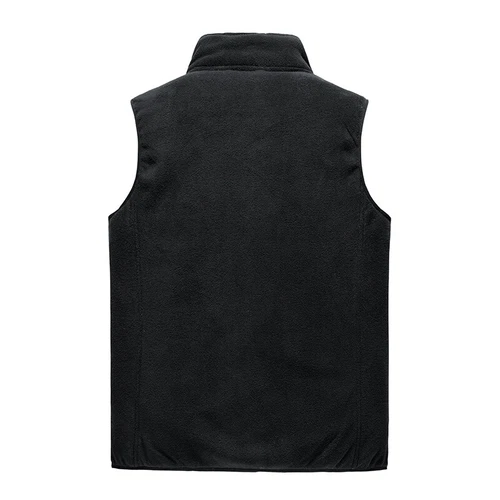 Herren Polar Fleece Weste Bodywarmer ärmellose Jacke Sherpa gefüttert Gilet Weste - Bild 7 von 13