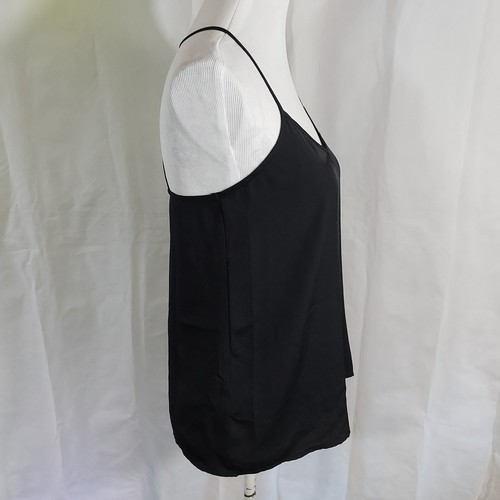 Abercrombie Fitch Black Spaghetti Strap Tank Top Strappy Camisole Cami Size XS - Picture 5 of 11