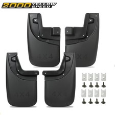 4pcs Fit For 05-15 Toyota Tacoma Mud Flaps Mud Guards Splash Guards Rear Front