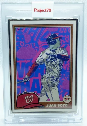 Topps Project 70 | Juan Soto by Morning Breath | Artist Proof 34/51