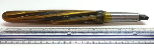 1-1/16 HSS Spiral Flute Bridge/Construction Reamer Taper Shank - Picture 3 of 5