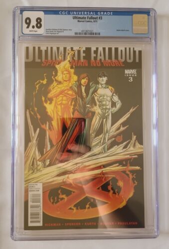 Ultimate Fallout #3 : CGC 9.8, Marvel Comics, PAGES BLANCHES - Photo 1/6