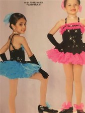 Dance Costume Jazz Tap Skate Art Stone Small Child Flashbulb