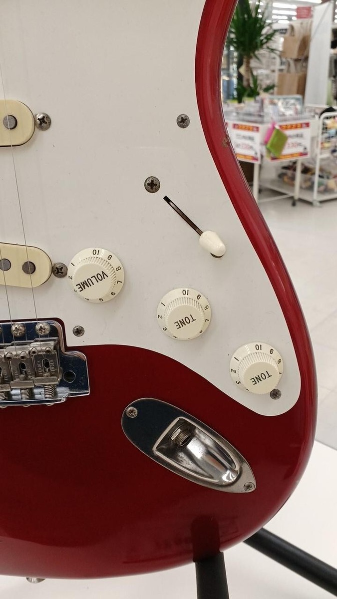 ギター Fender Japan ST57 SC CAR Fender Japan ST57-53 CAR Stratocaster Candy Apple Red MIJ
