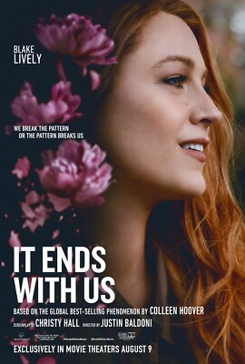 It Ends with Us movie poster  - 11 x 17 inches - Blake Lively