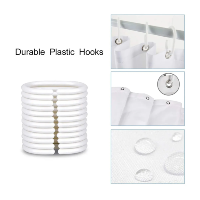 New! Barbie Fashion Dolls Print Shower Curtain Size 71 x 71 Inch