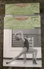 Capezio Transition Bodytight LOT OF 2 1818 NUD Adult L/XL Matte Semi-Opaque NWT