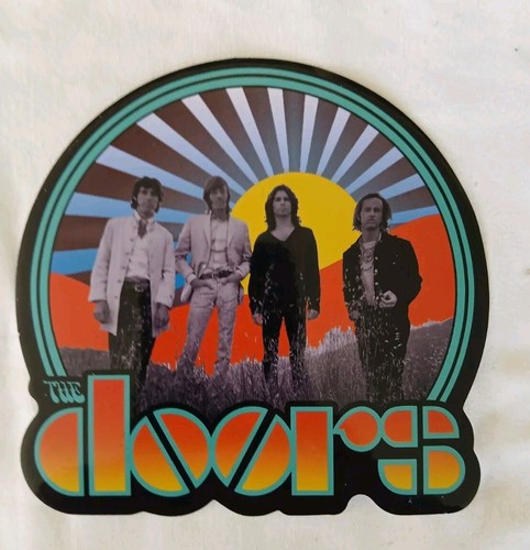 The Doors Jim Morrison Licensed Decal/Sticker New 4.1/2" x 4.1/4" - Picture 2 of 3
