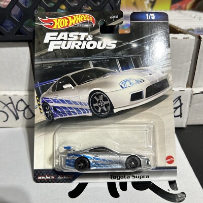 Hot Wheels Fast and the Furious Toyota Supra 2023 Real Riders Hotwheels Premuim