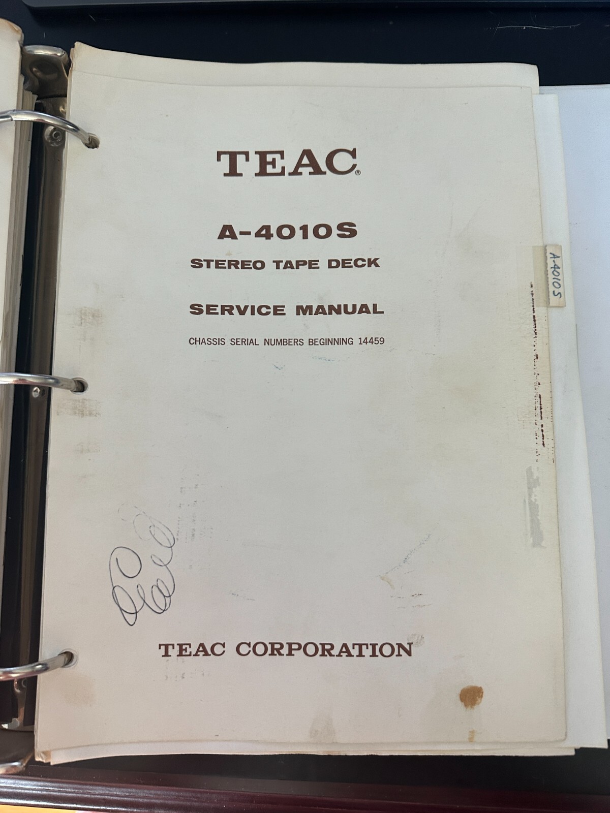TEAC Service Manuals Audio eBay