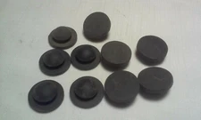 10 Rubber Bumper Round 1" O.D. Door Lid Hatch Trunk Hood Buffer Car Truck Feet