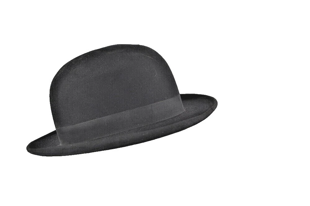Jugador de bolos Sombreros Vintage Negro Ajustado para hombres